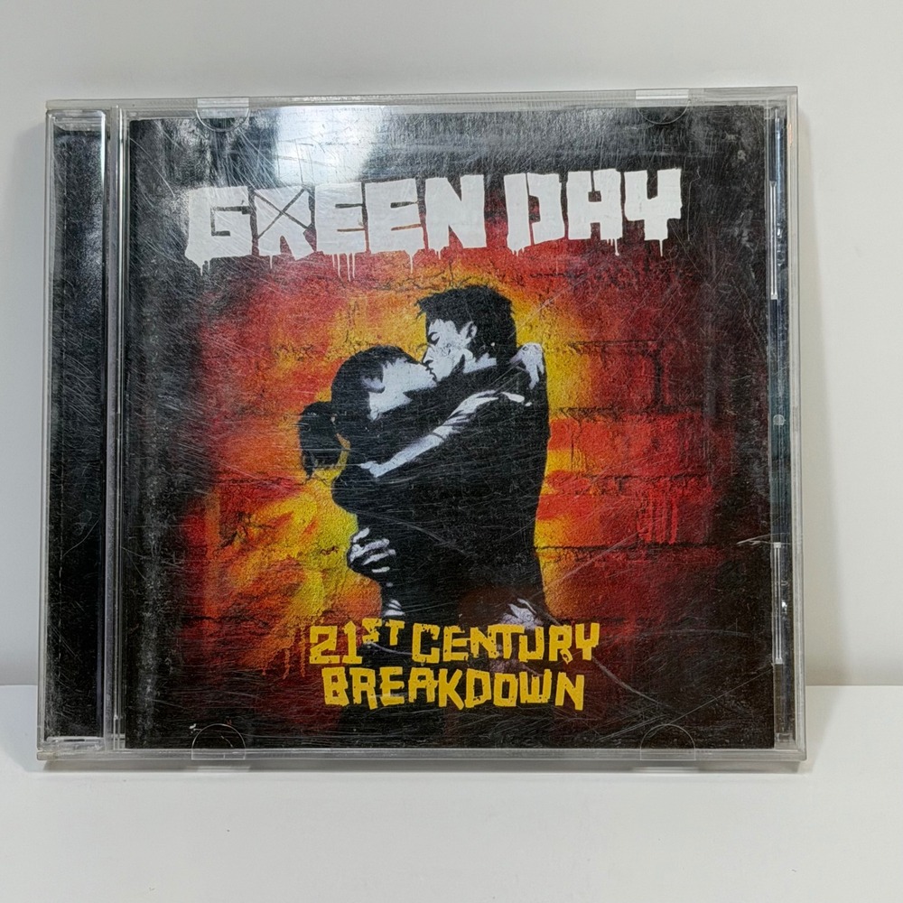 Green Day 21st Century Breakdown CD 2009 Punk Rock Music Nostalgic 093624980216